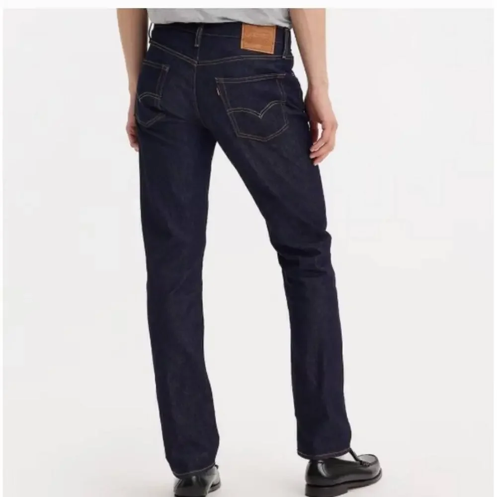 Levi's 511 Denim Slim Fit Jeans Dark Blue Zip Fly 5-Pocket Style Mens 30x30